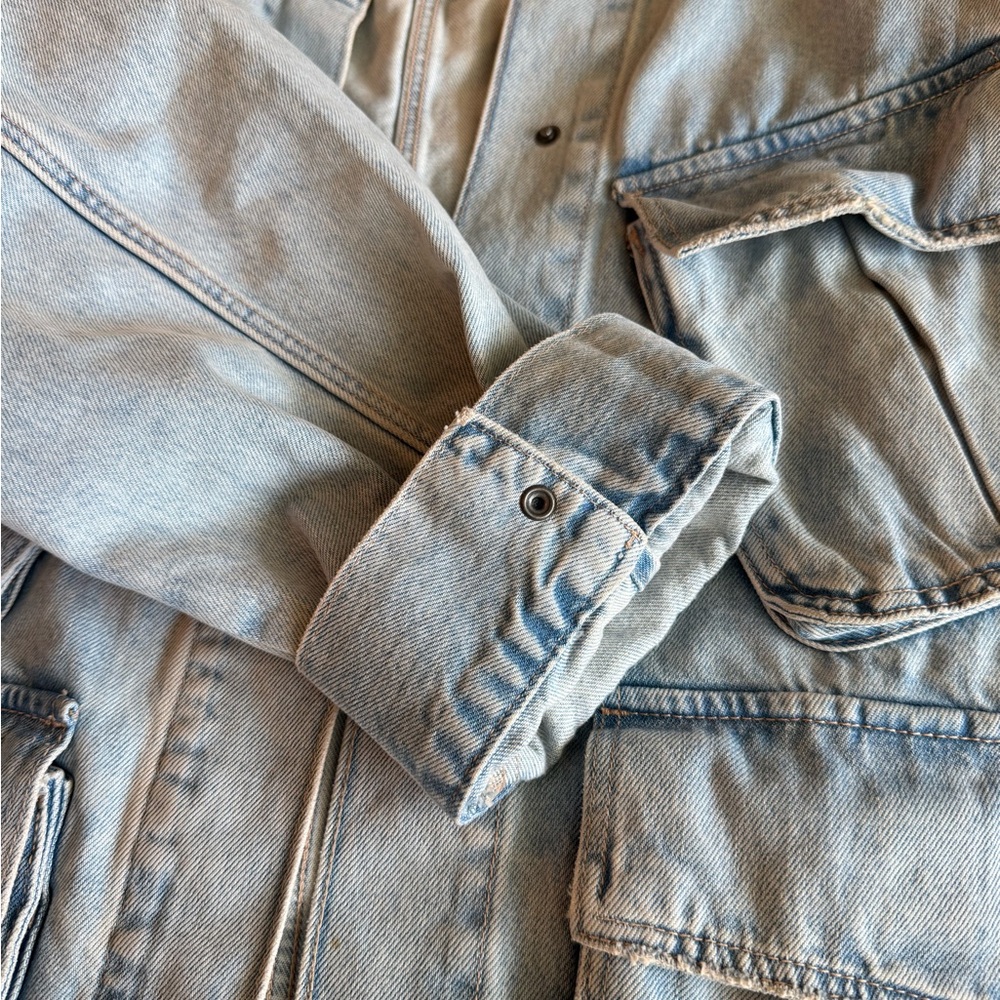 Zara Women's Oversized Denim Jacket XS - Picture 7 of 7